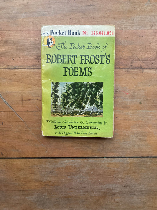 The Pocket Book of Robert Frost’s Poems. Pocket Books. 1946.