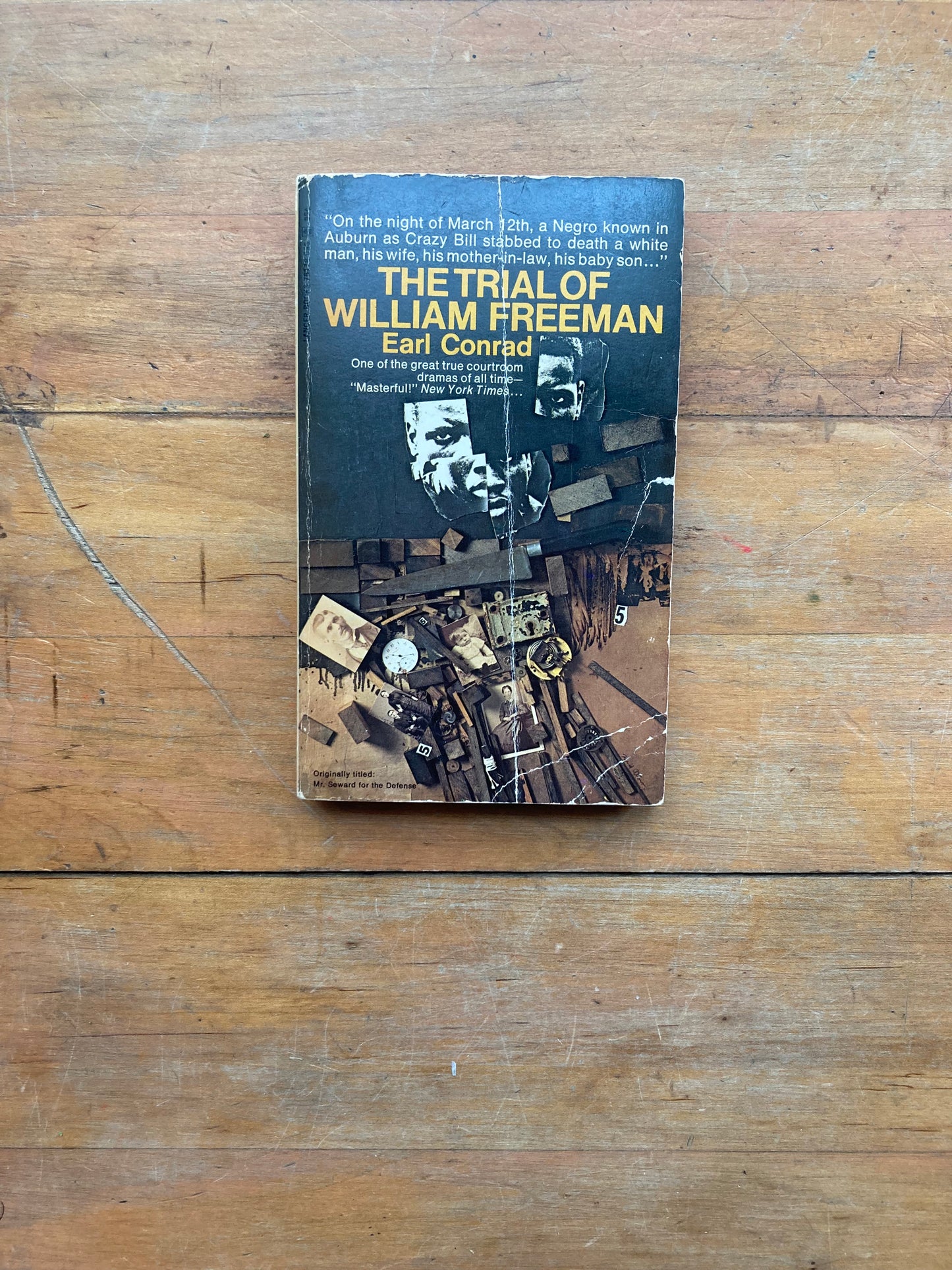 The Trial of William Freeman by Earl Conrad. A Lancer Book. 1956.