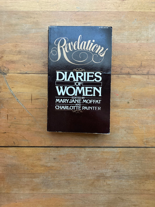 Revelations: Diaries of Women. Vintage Books Edition. 1975.