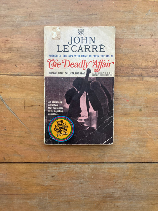 The Deadly Affair by John Le Carré. Signet Books. 1962.