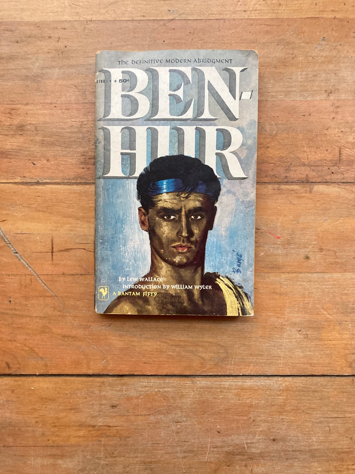 Ben-Hur by Lew Wallace. Bantam Books. 1959.