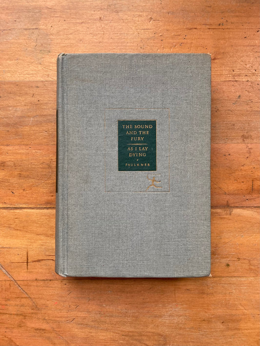 The Sound and The Fury/ As I Lay Dying by William Faulkner. The Modern Library. 1946.