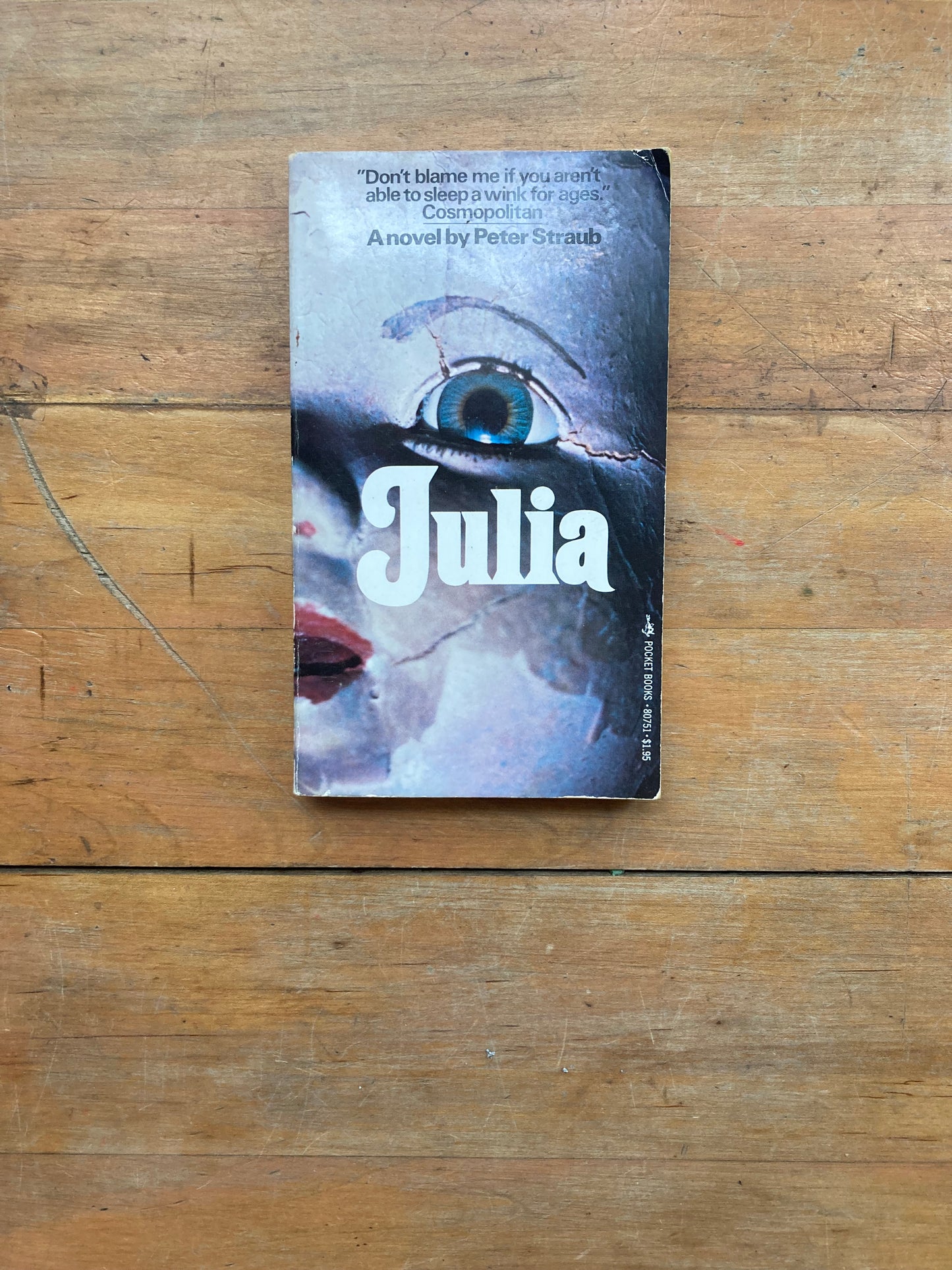 Julia by Peter Straub. Pocket Books. 1976.