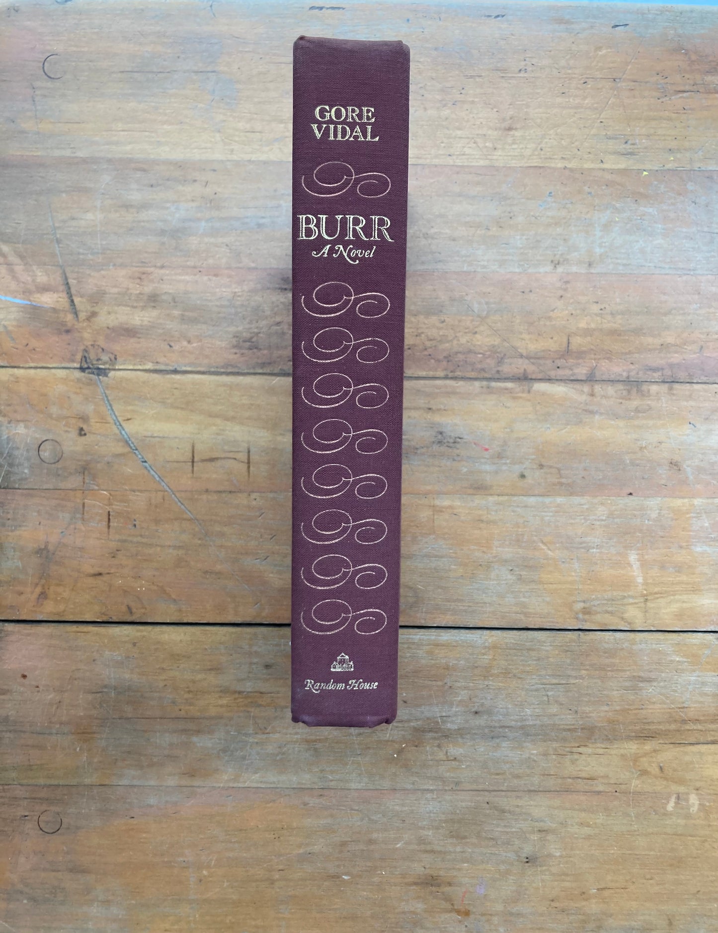 Burr by Gore Vidal. Random House. Second printing, 1973.