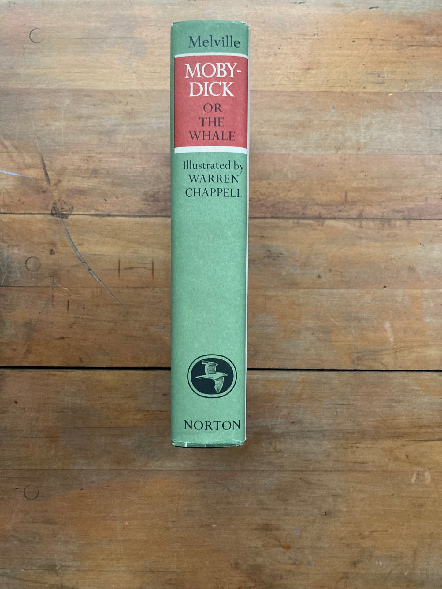 Moby-Dick Or, The Whale by Herman Melville. Illustrated by Warren Chappell. W.W. Norton & Company. 1976.