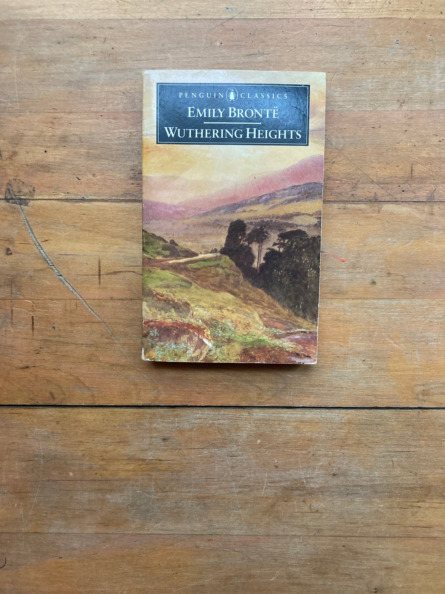 Wuthering Heights by Emily Brontë. Penguin Classics. 1985.