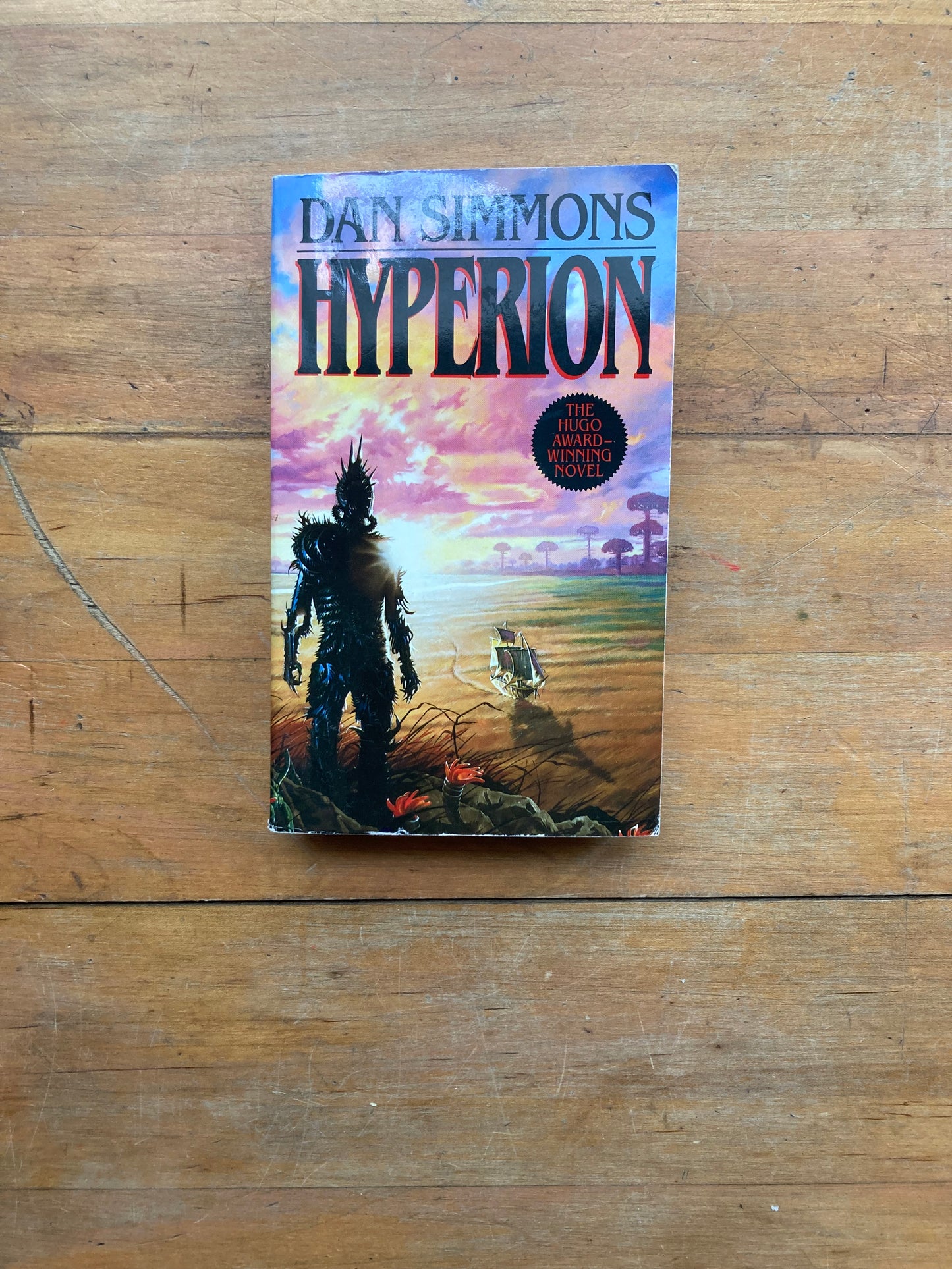 Hyperion by Dan Simmons. Bantam Books. Later printing.