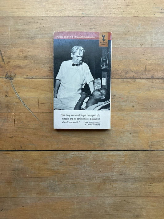 Out of My Life and Thought by Albert Schweitzer. Mentor Books. Later printing. 